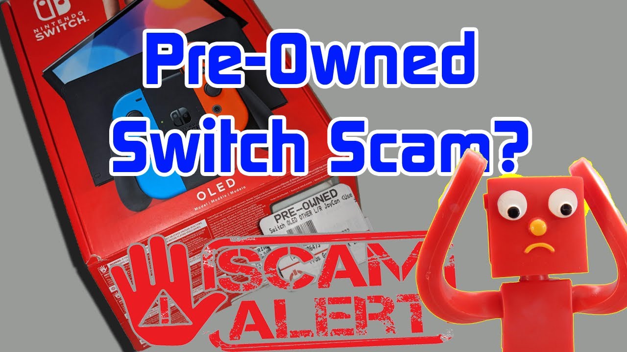 GameStop OLED Switch a scam?