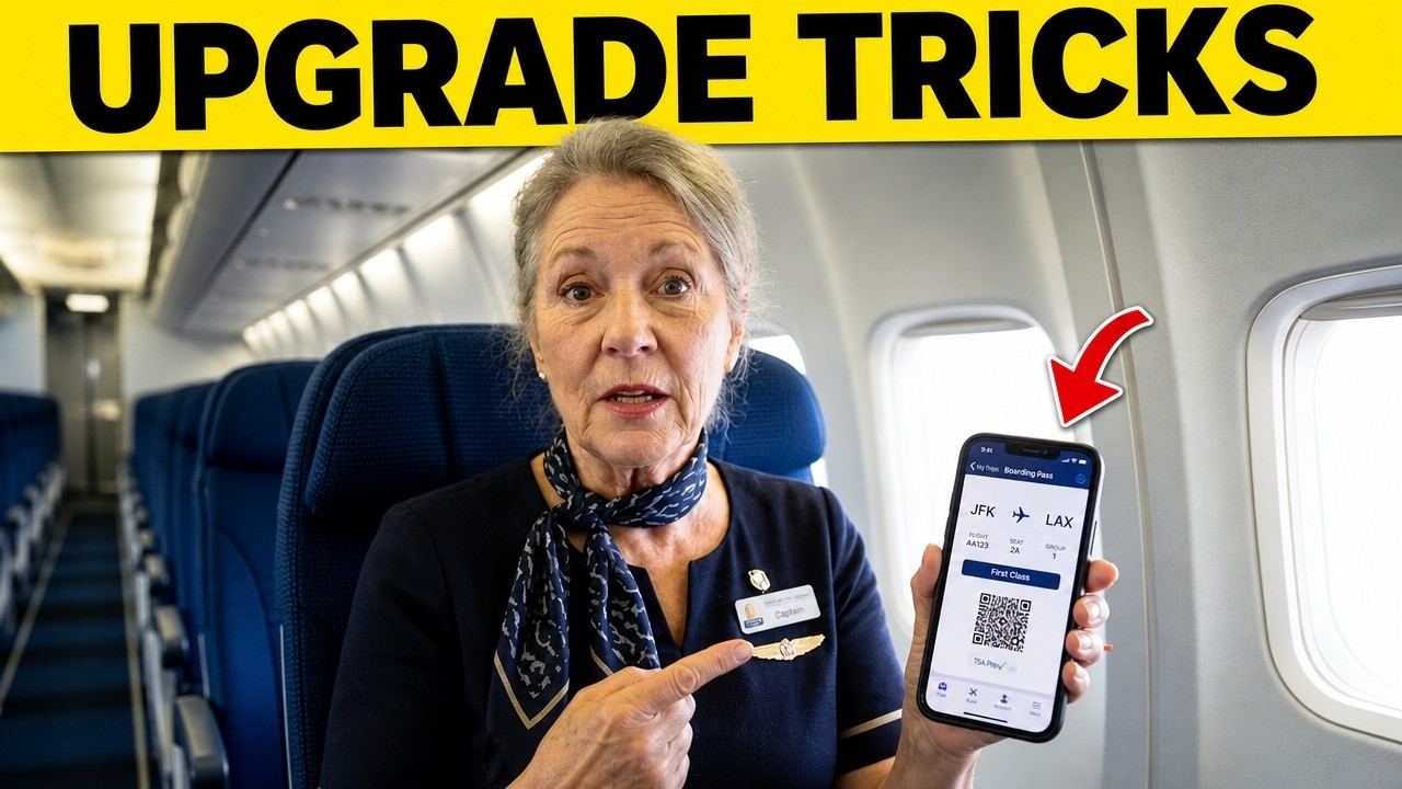 Flying Over 60? 9 Flight Upgrade Tricks Airlines Never Tell You About