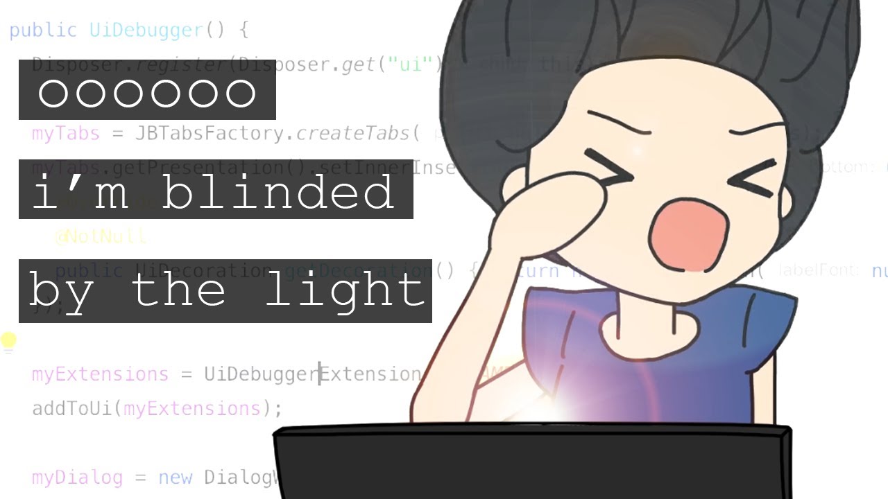 Blinding Lights (programmer parody)