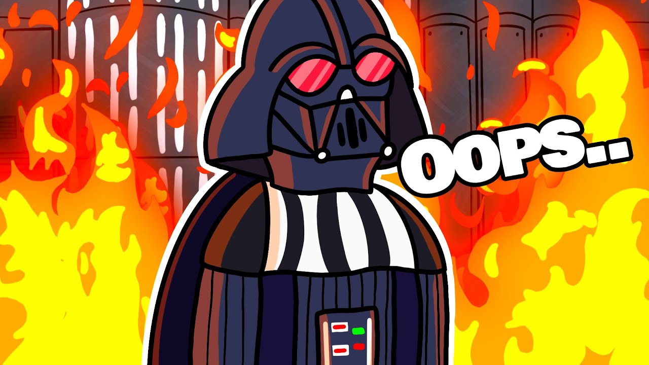 Darth Vader's Biggest Oopsies (Star Wars Parody Animation)