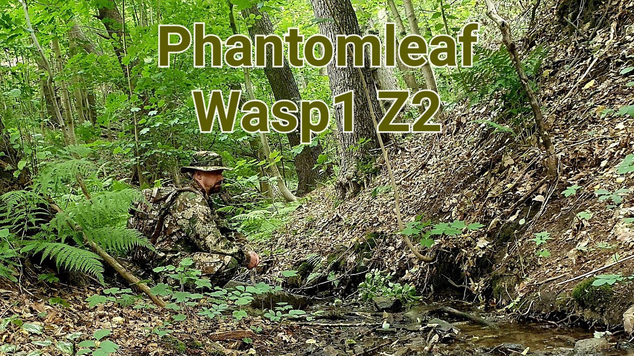 Der Eichenkönig geht modern, preiswerte Tarnuniform, Poncho und Rucksack im Phantomleaf Wasp1Z2