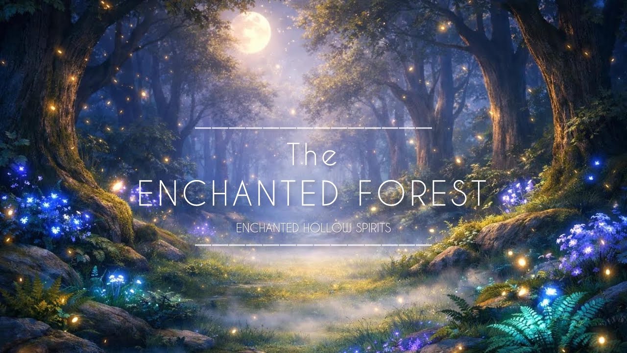 Relaxing Fantasy Ambient Music | Enchanted Forest | Sleep, Study, Meditate