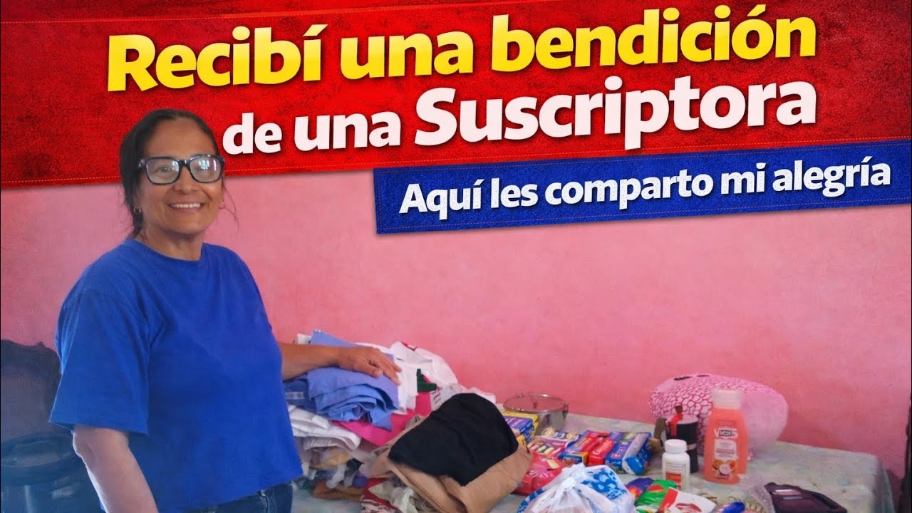 🎊Recibí una bendición de una suscriptora 🥰