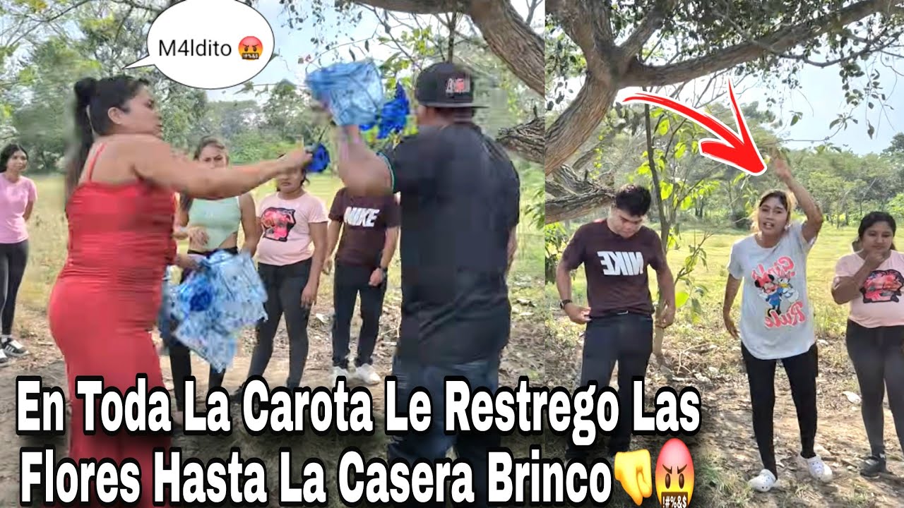 Hay Padr3 Santo Nunca Se Imagino Que Ericka Reaccionaria Asi Mira Como Le Hizo Las Flores y El Oso😢