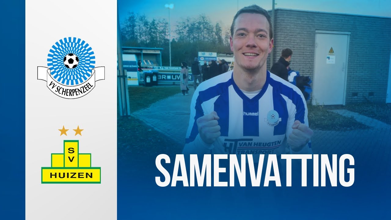 ZES PUNTEN WEDSTRIJD OP DE BREE-OOST! 😱🔥 | Scherpenzeel vs. Huizen | Samenvatting Derde Divisie A