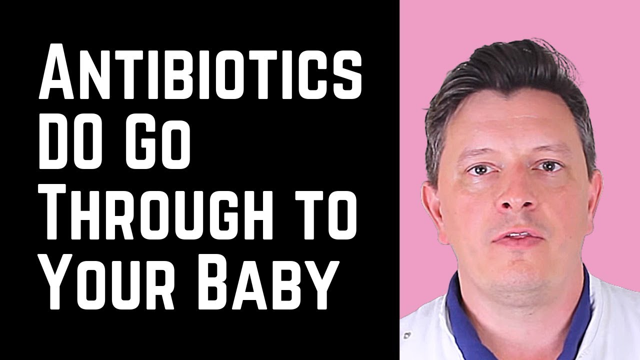 Antibiotics DO Go Through to the Baby – It Can Make Them Colicky ❤️