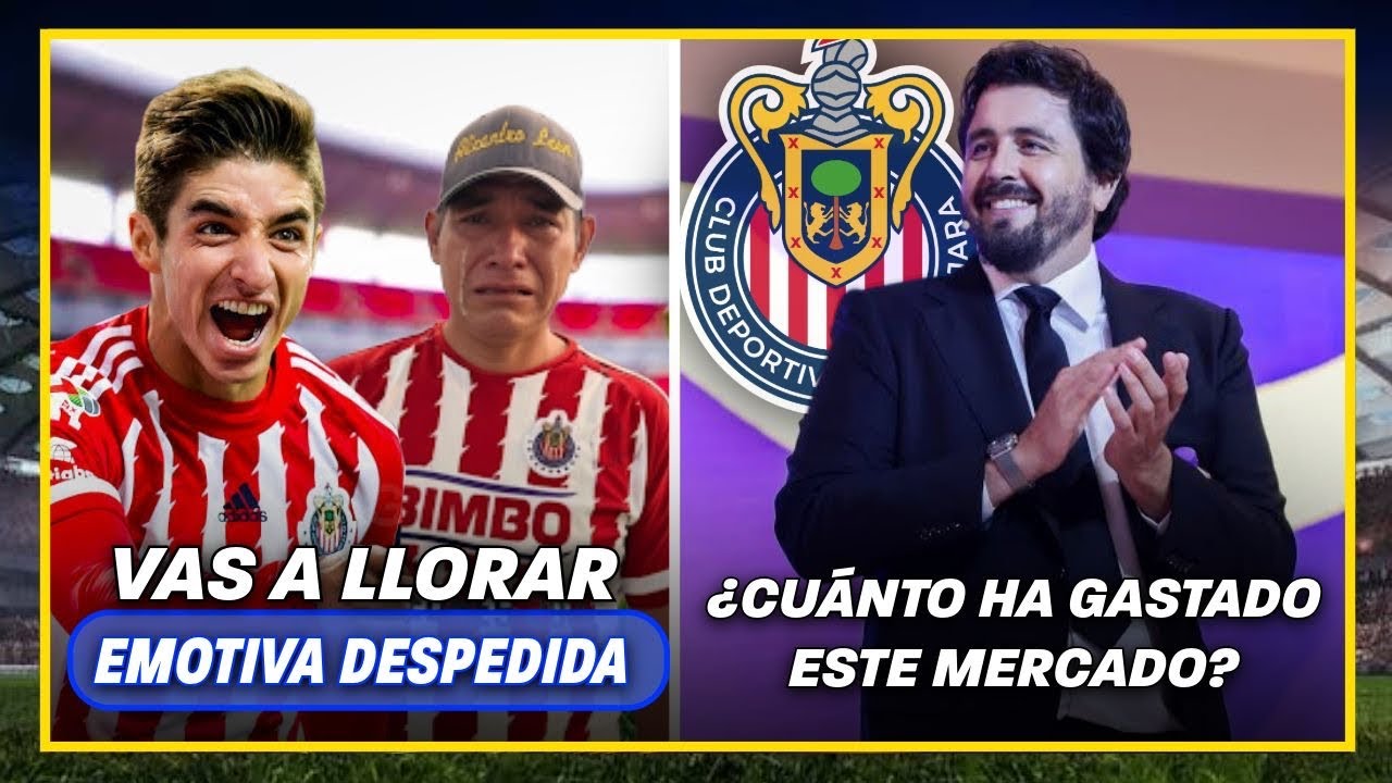 🚨Vas a LLORAR 🥲 | Así fue la despedida del Cone de Chivas | Cuánto ha invertido Amaury?