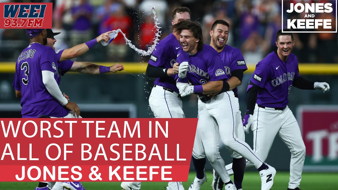 The Red Sox are officially the WORST TEAM in Baseball | Jones & Keefe