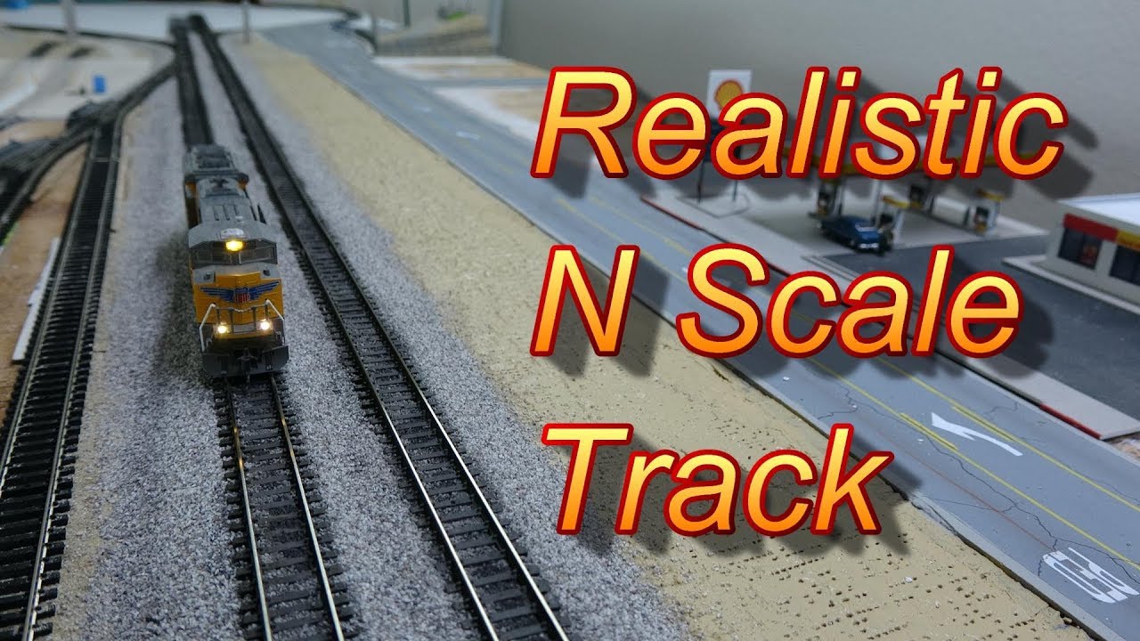 Как я балластирую/выдергиваю мой трек N Scale