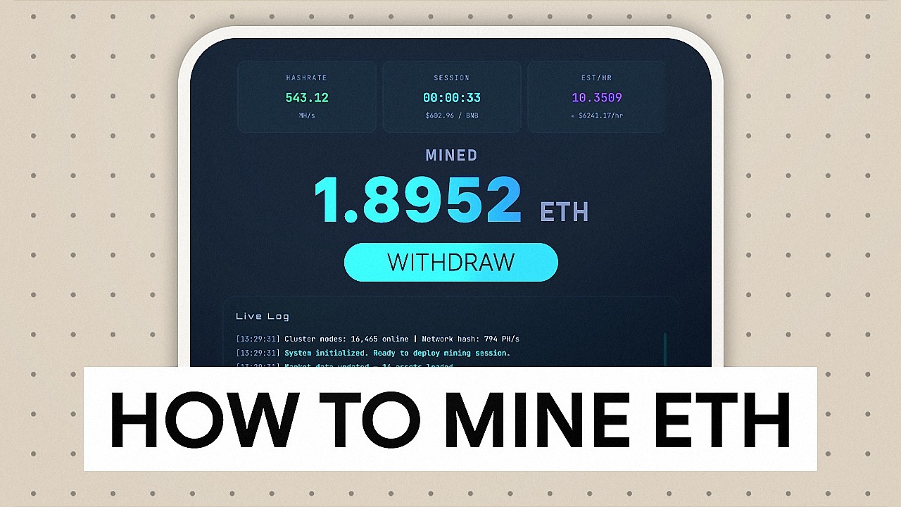 How Cloud Mining Actually Runs in 2026 &ndash; Ethereum (ETH) Mining Test (Tutorial)