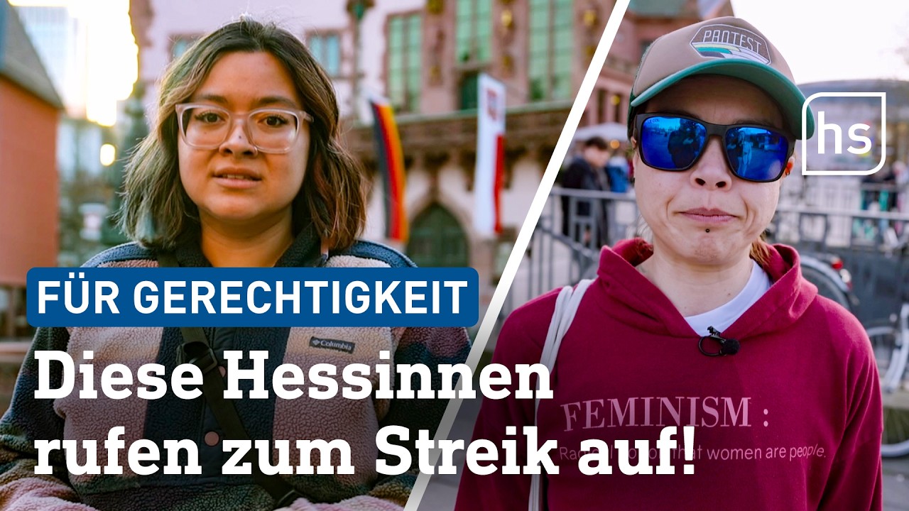 „Ohne uns steht alles still“ – Warum Frauen am 9. März streiken | hessenschau