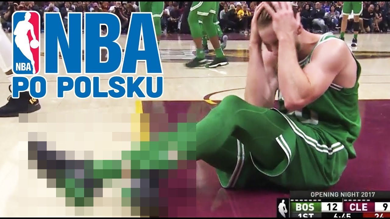 GORDON HAYWARD ZŁAMAŁ NOGĘ! | Cavaliers vs Celtics | NBA po POLSKU