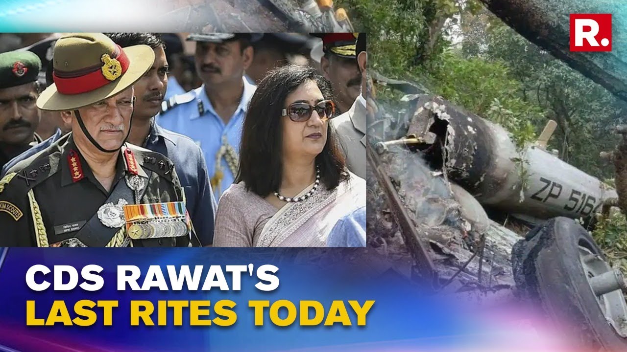 Gen Bipin Rawat's Last Rites Today: Military Officials To Pay Homage, Civilians To Pay Respects