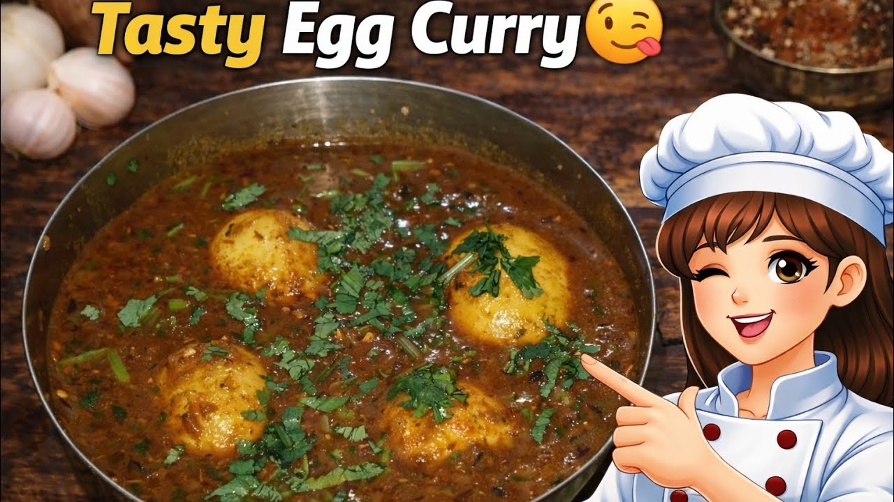 Egg masala recipe 😋❤️#yummmmy #eggcurry 
