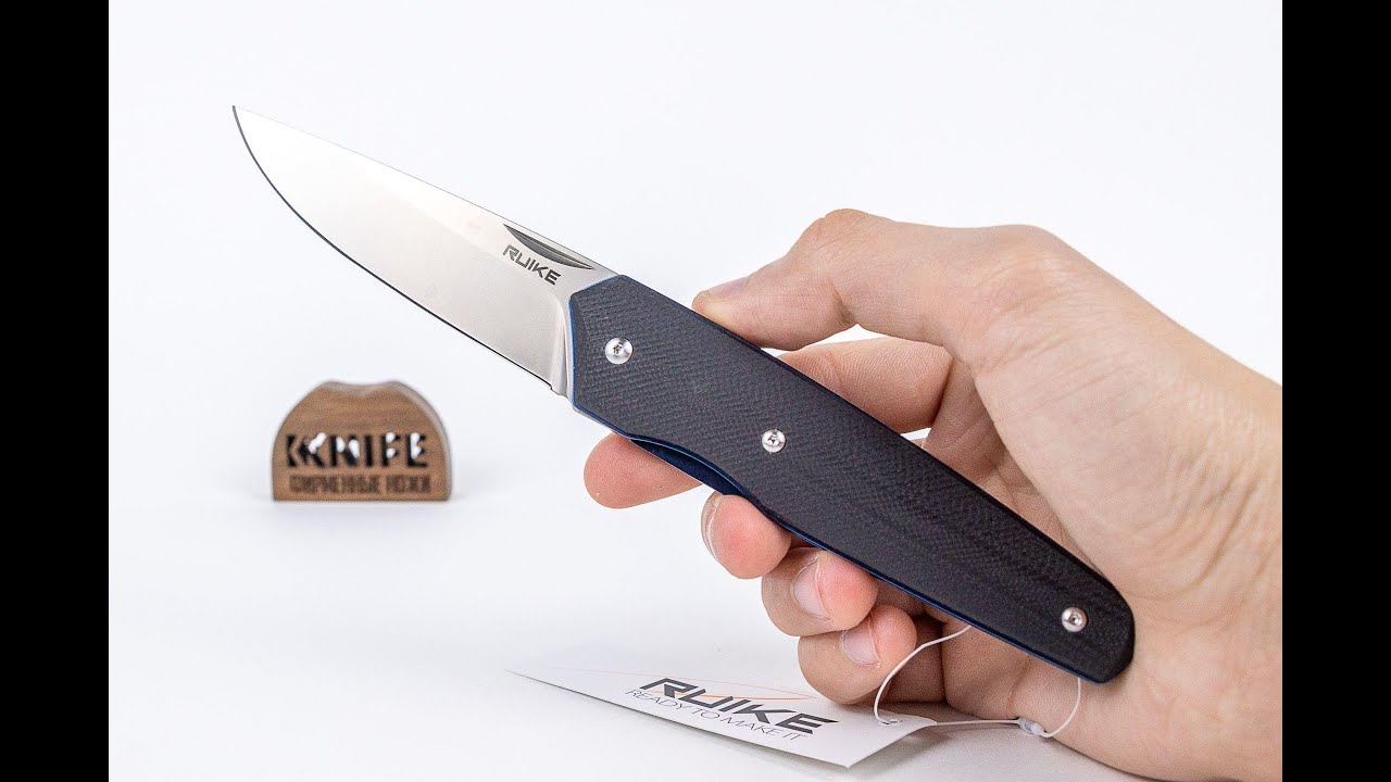 Нож P848-B Sandvik 14C28N Black G-10 от Ruike