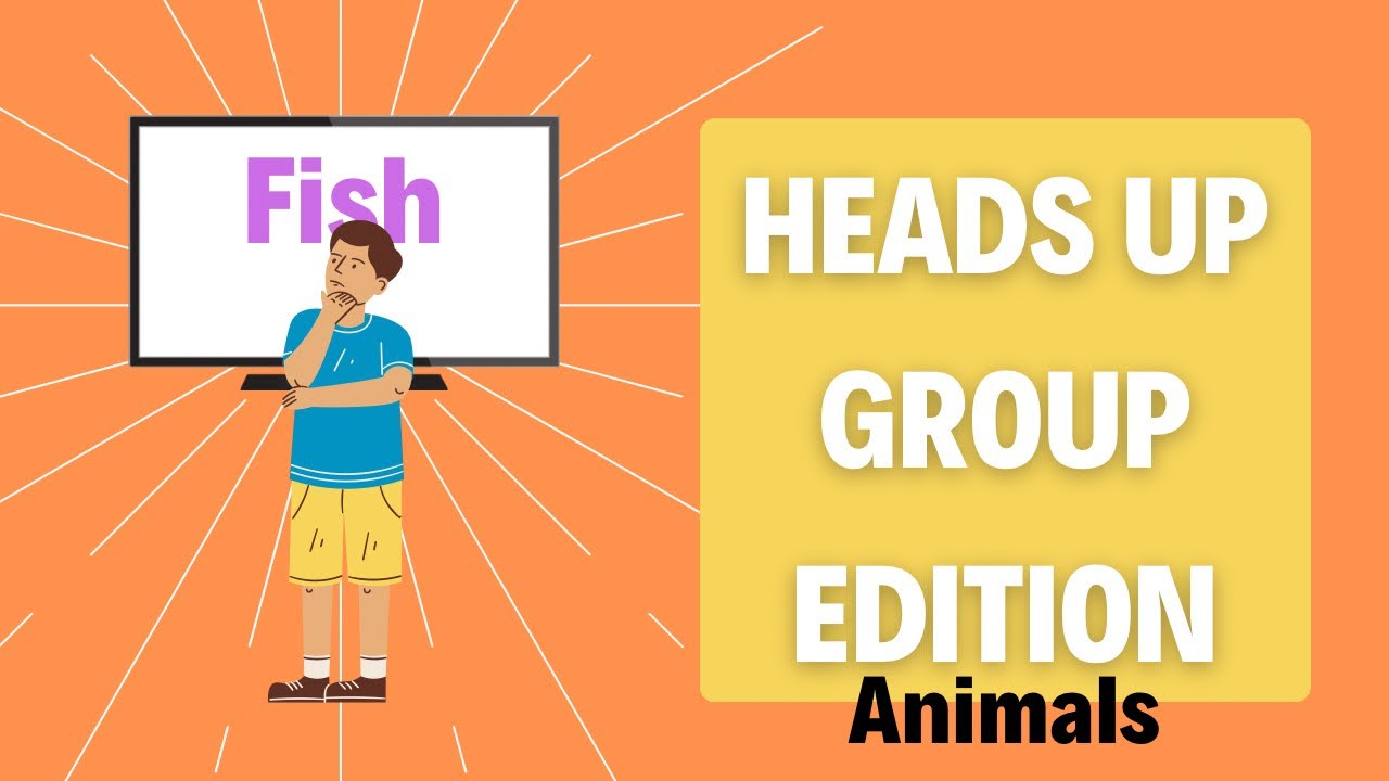 HEADS UP GAME - ANIMALS | Group Game | Party Game