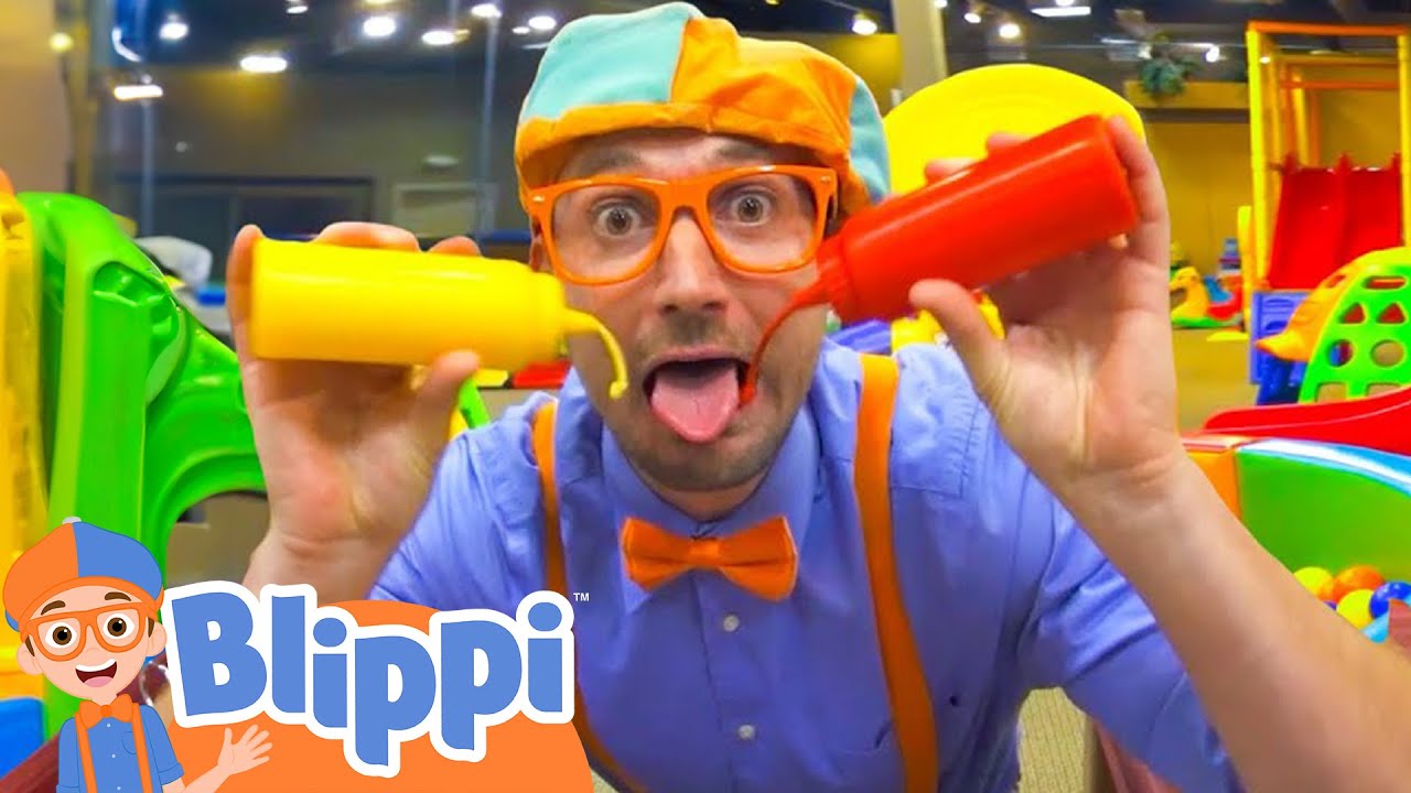 Blippi&rsquo;s Indoor Playground SENSORY Adventure! 🛝 Learn & Explore | Educational Videos for Kids