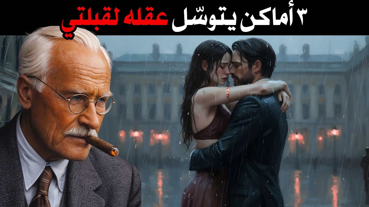 ٣ أماكن يتمنى كل رجل أن تُقبّليه فيها | علم نفس الجاذبية عند كارل يونغ