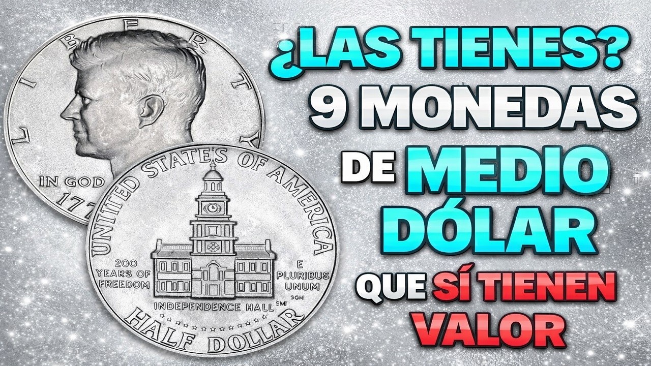 .¿Las Tienes? 9 Monedas de Medio Dólar que Sí Tienen Valor V24-26