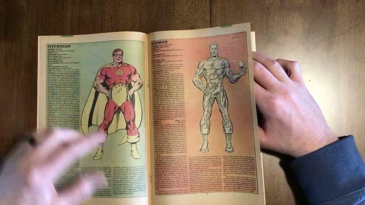 Скотт читает комиксы. Эпизод 280: Официальное руководство по вселенной Marvel (том 1) 5