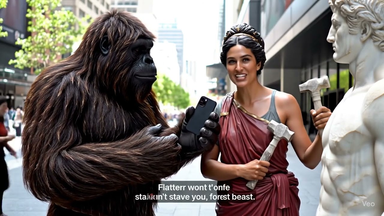 Bigfoot s Roman Statue Interview