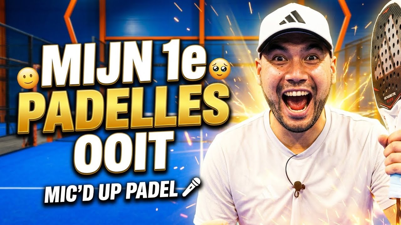 Ik gaf mijn eerste padelles ooit 🥹