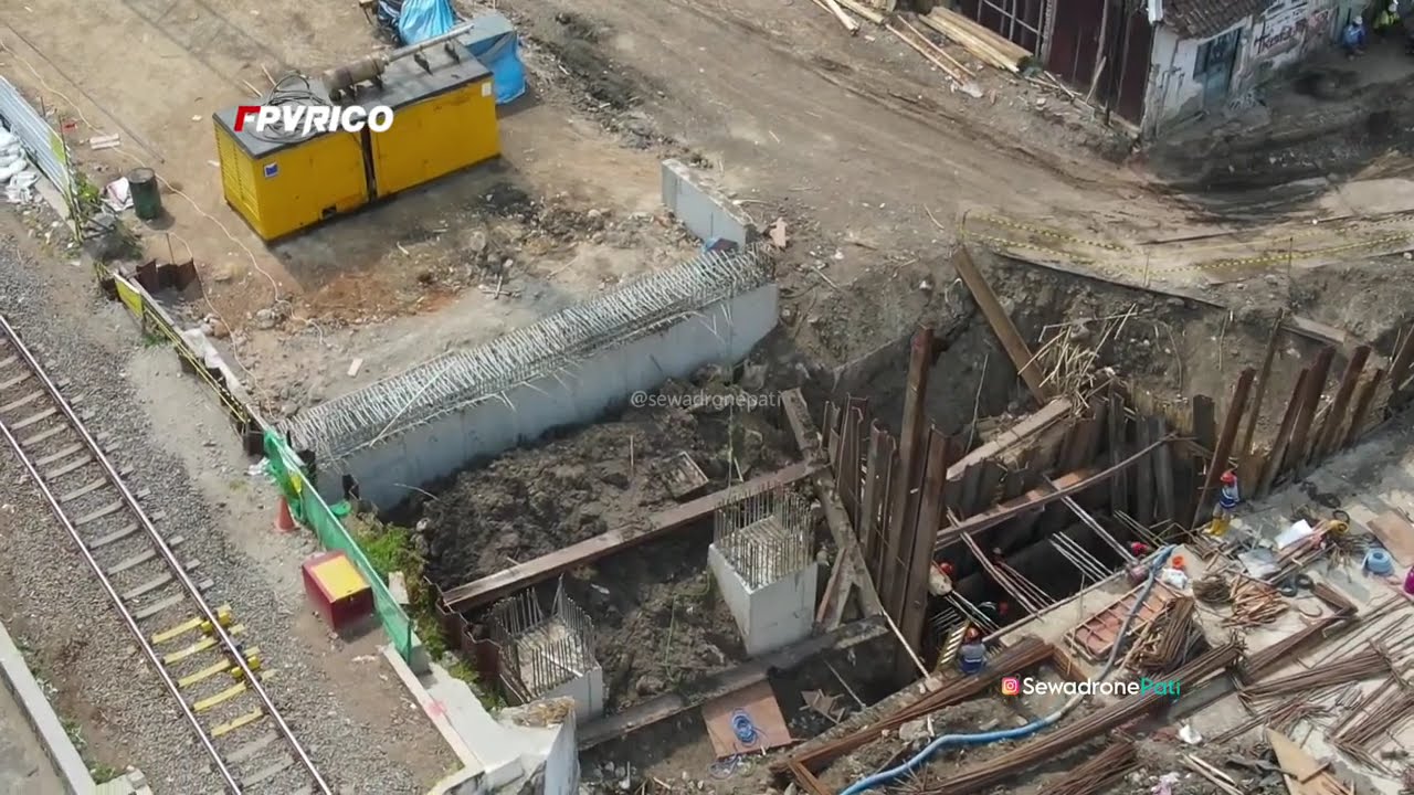 UPDATE PROGRES VIADUK GILINGAN SOLO 2023 VIDEO DRONE