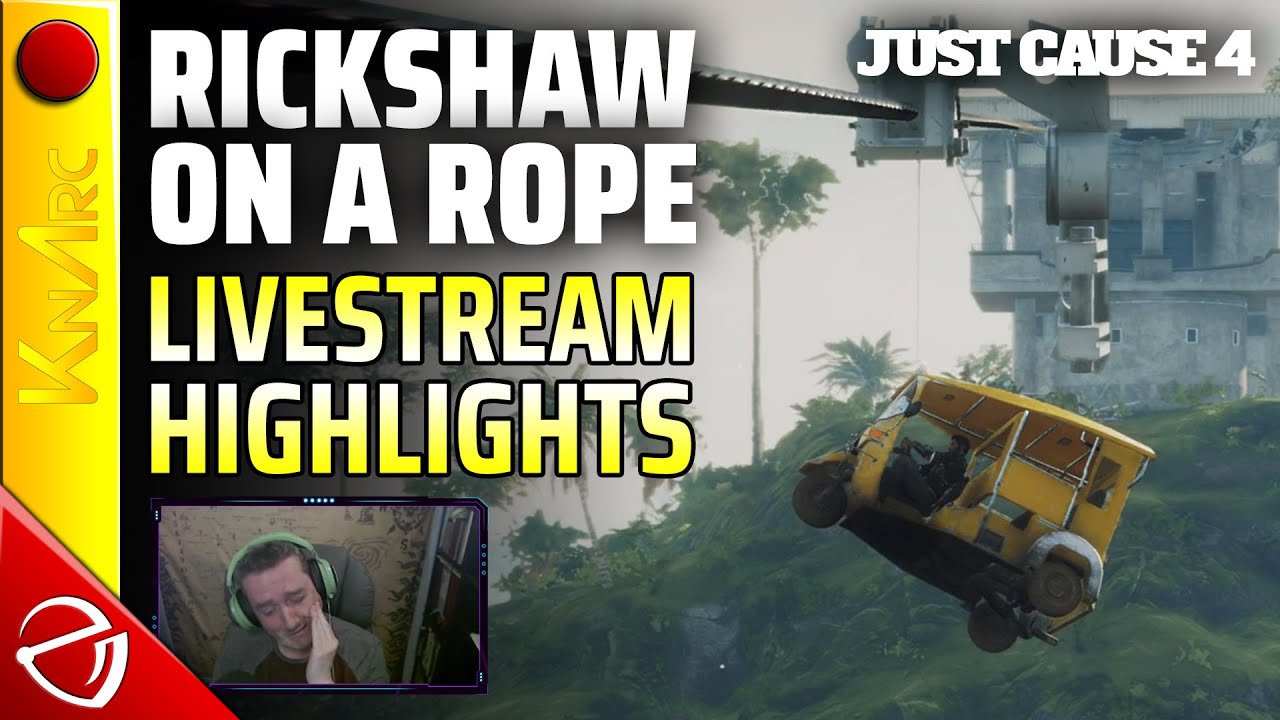 Rickshaw on a Rope - Just Cause 4 (Solis Pro Tour Challenge)