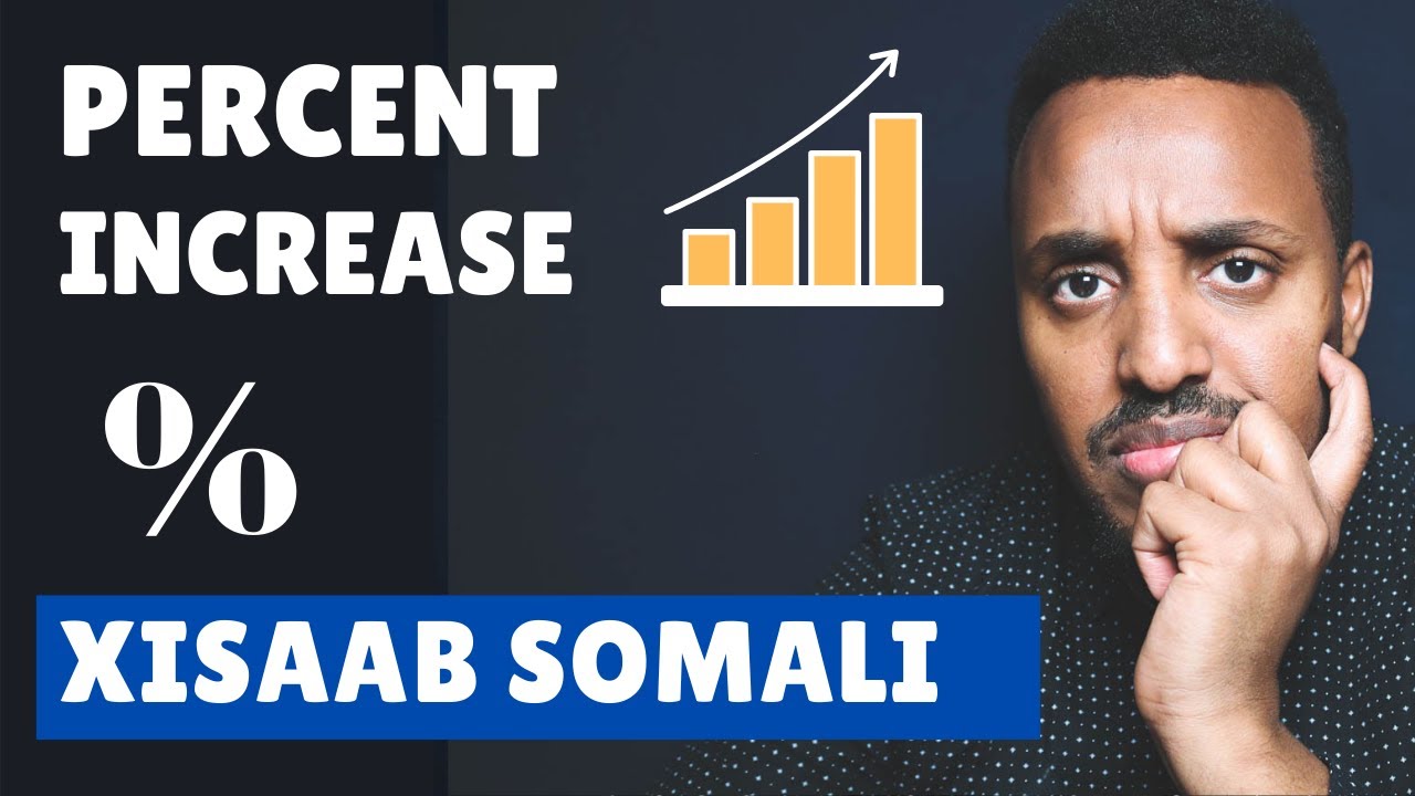 Xisab Somali I Percent Application 14 | Sida looga shaqeeyo xisaab soomaali boqoley marka ladalaco %