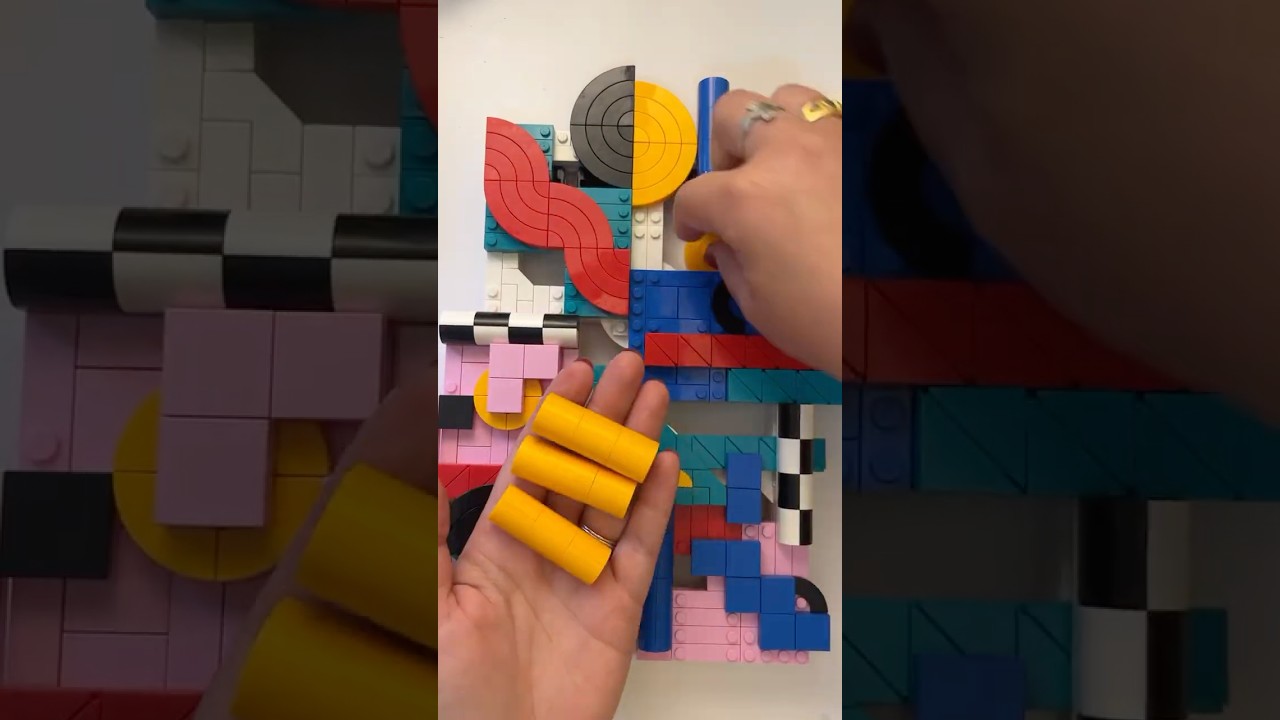 LEGO fans dont like this LEGO Modern Art set⭐️ #lego #legoart #asmr #speedbuild #legospeedbuild #art