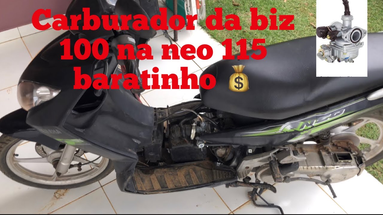 Adaptação carburador neo 115