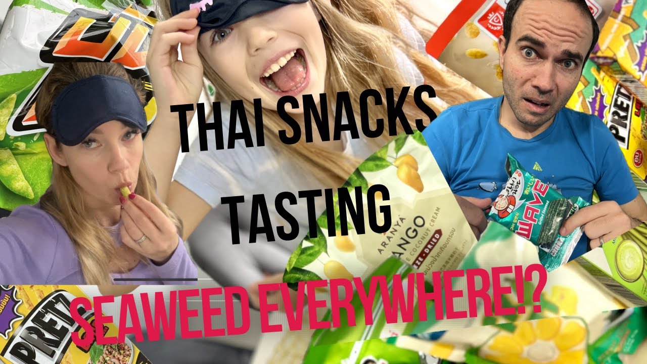 Pa to je tudi morska trava! Izziv s tajskimi sladicami / Thailand snacks