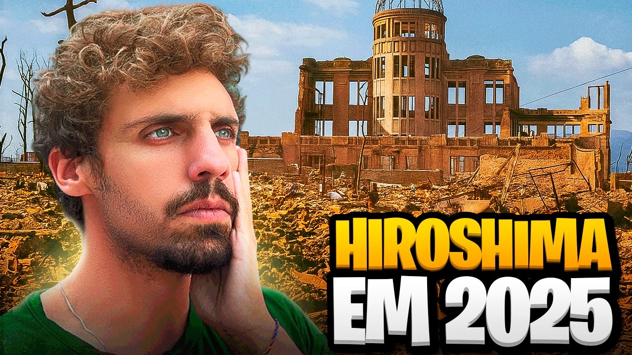 HIROSHIMA, um Antes e DEPOIS Como Vocé NUNCA VIU