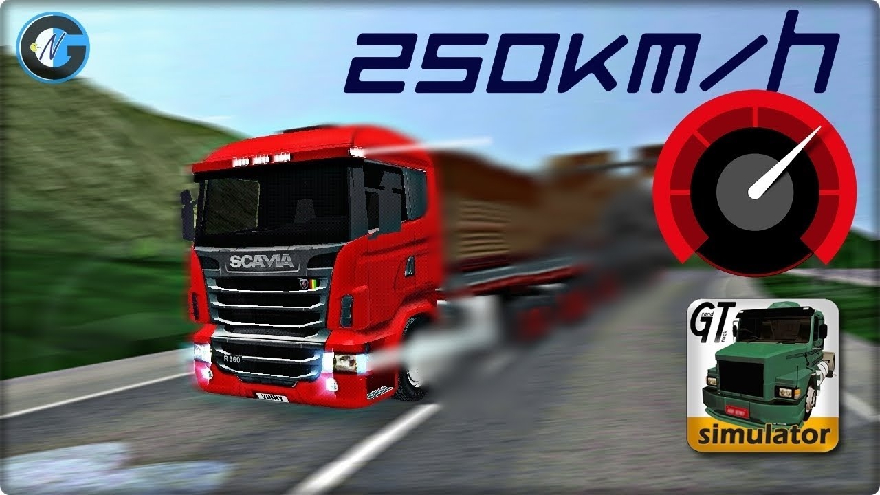 ⇢Alcançando 250km/h na R360 | Grand Truck Simulator