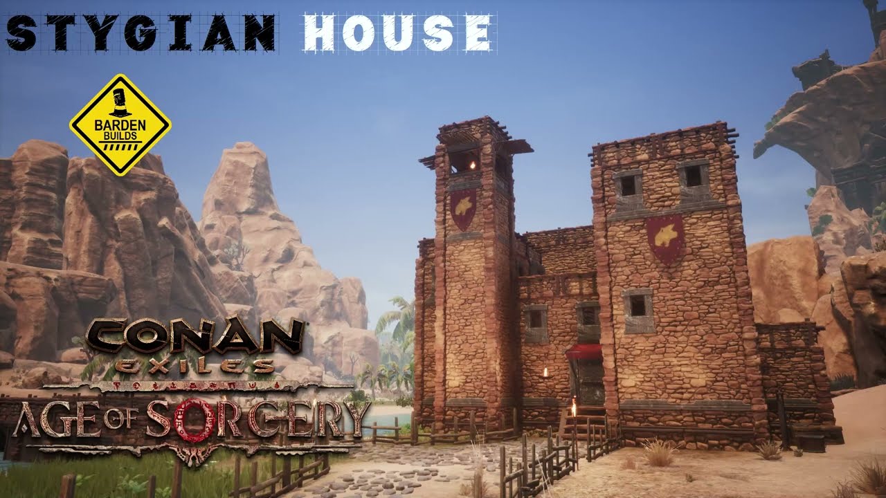 Conan Exiles: Stygian House (Speed Build/ No Mods)