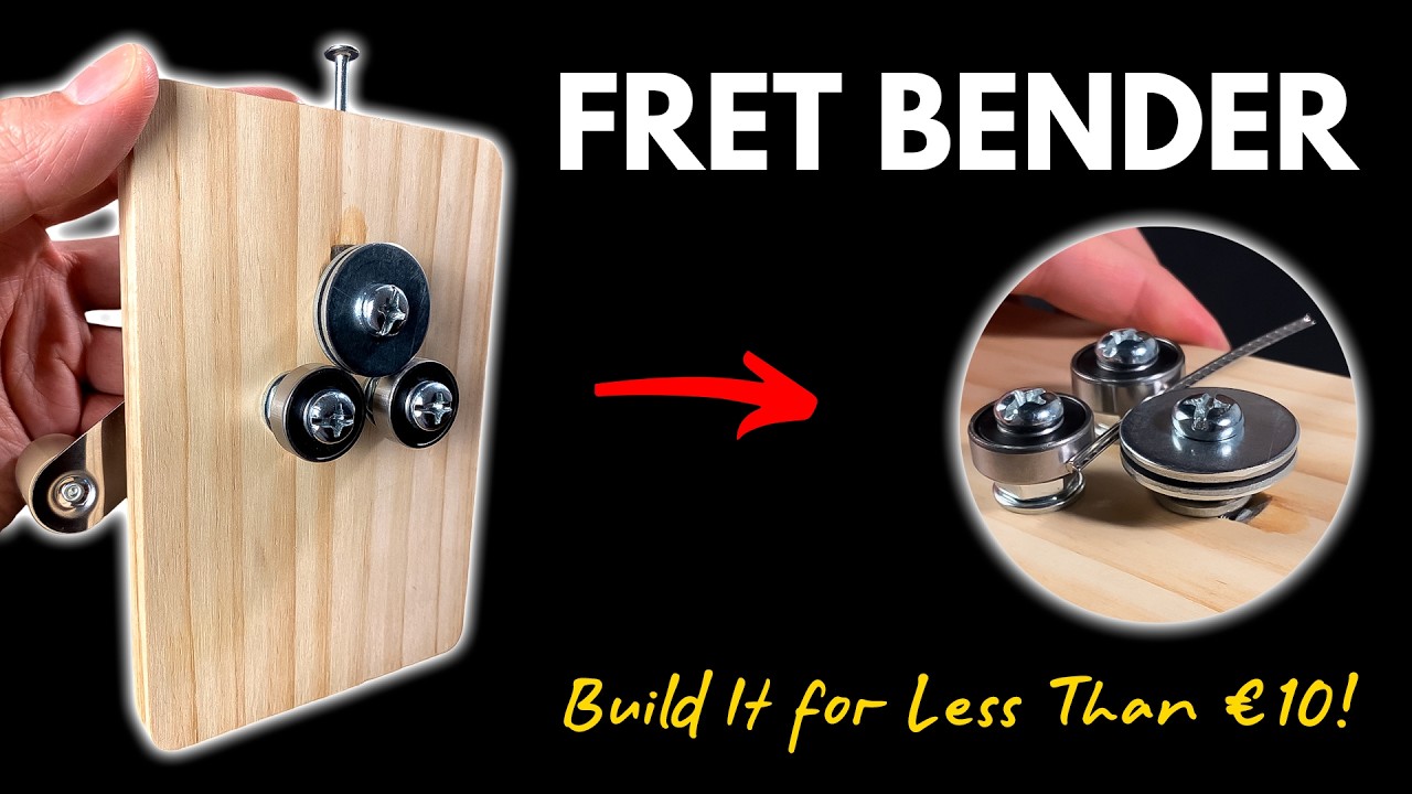 How to Make a Fret Bender with a Hand Crank – Easy DIY for Luthiers