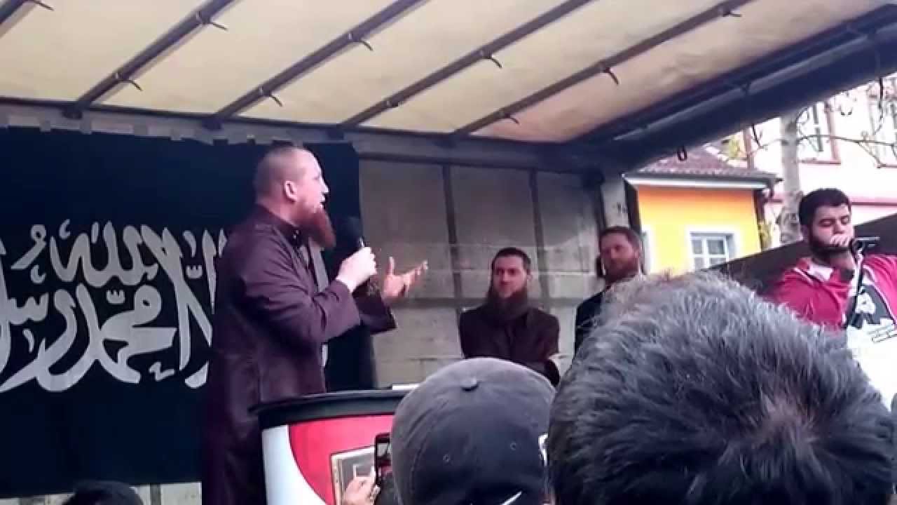 Pierre Vogel in Mannheim gegen Gewalt 1/2