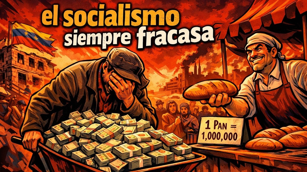 La Mentira Más Cara de la Historia: Por Qué el Socialismo Siempre Colapsa