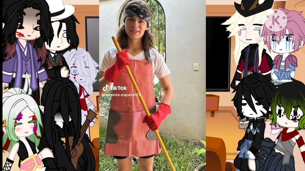 Uppermoons + Muzan y rui reaccionan a mis tiktoks favoritos parte 4