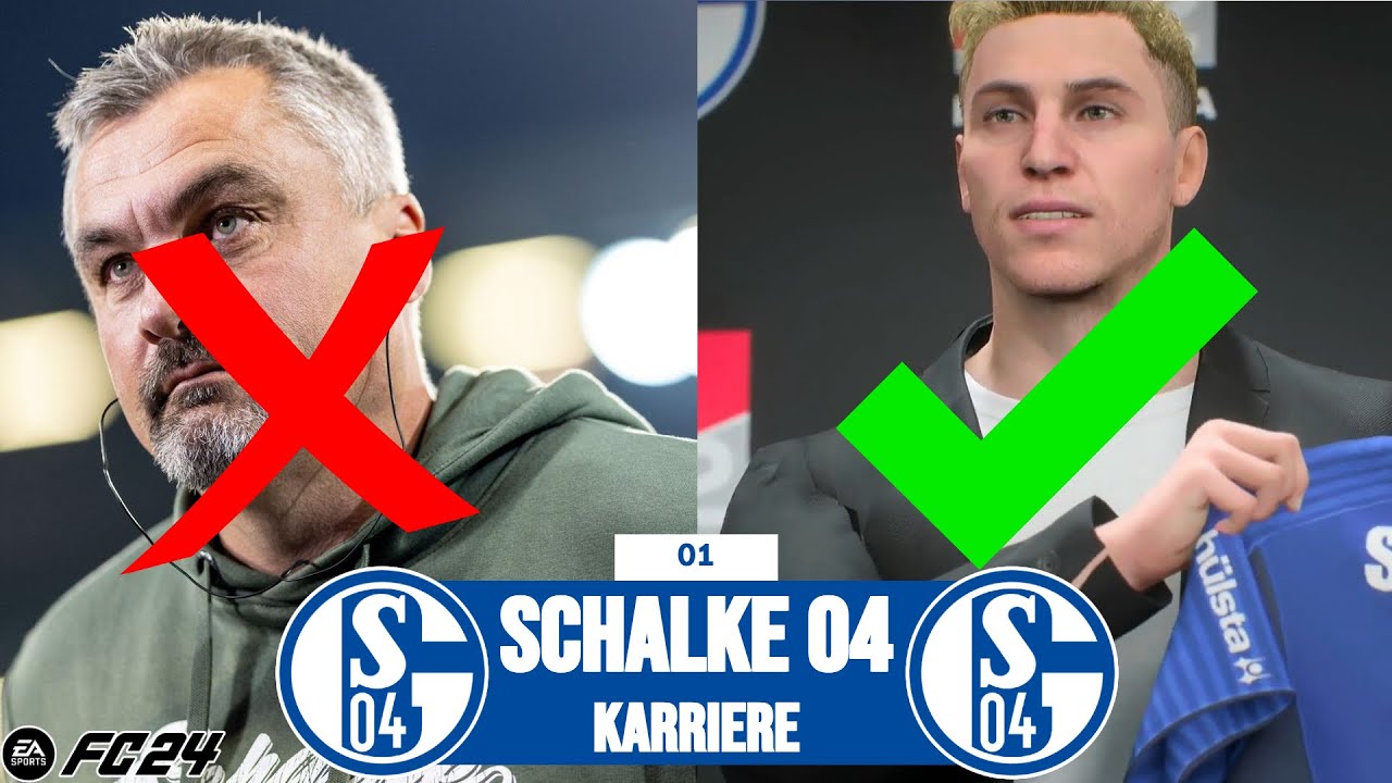 NEUSTART! REIS RAUS, WIR SIND DRIN! 🔵⚪🔵⚪ Schalke Karriere #01 | EA FC 24