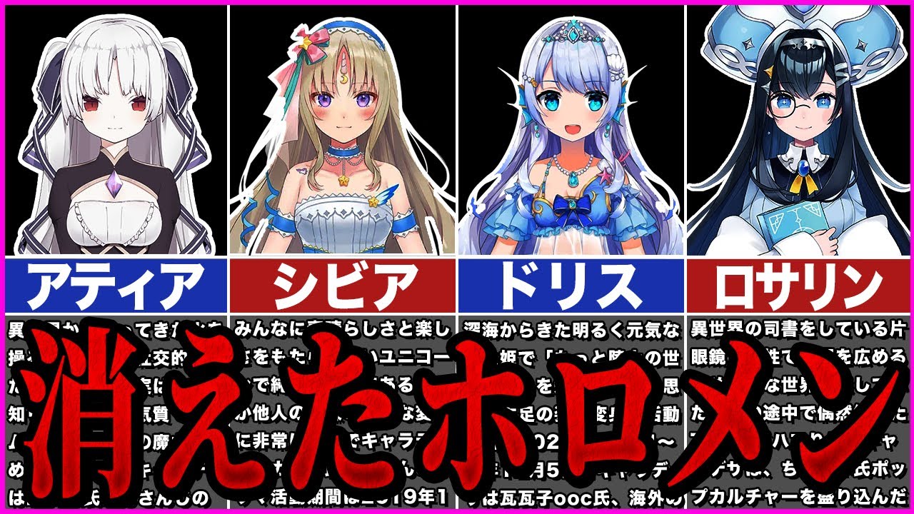 【ホロライブ】消えたホロメン…ホロライブCNとは？【ゆっくり解説】