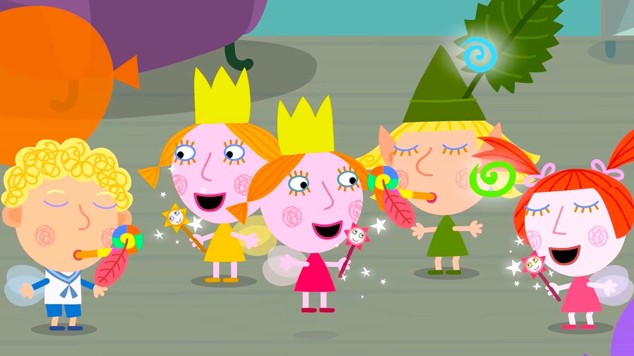 🐞 Daisy and Poppy's Party! 🎉 Triple Episode ⭐️Ben and Holly's Little Kingdom | Cartoons For Kids