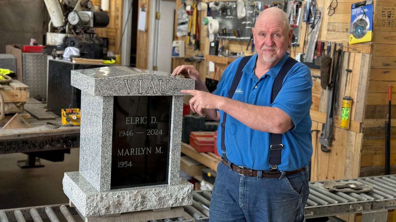 Columbarium headstone