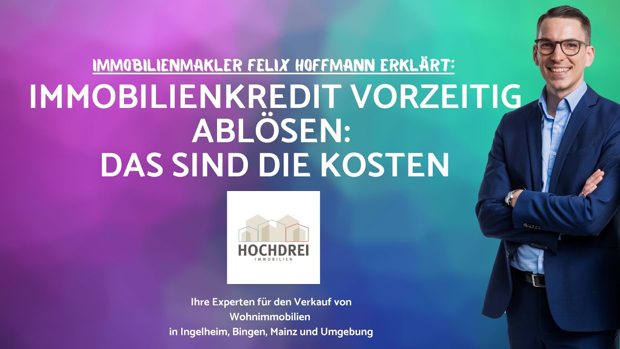 🏡 🏦 Die Vorfälligkeitsentschädigung - Kreditvertrag vor Ablauf der Sollzinsbindung kündigen 🏦 🏡