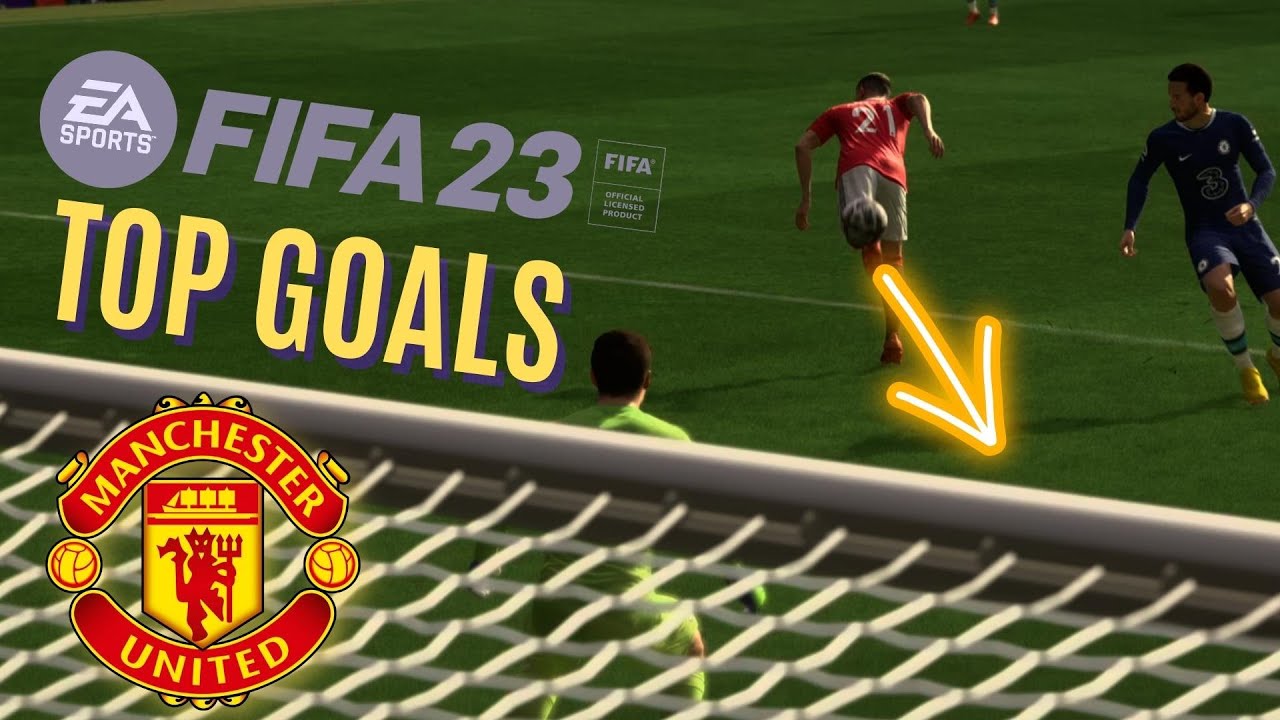 MANCHESTER UNITED TOP GOALS COMPILATION | FIFA 23 | PS5 4K