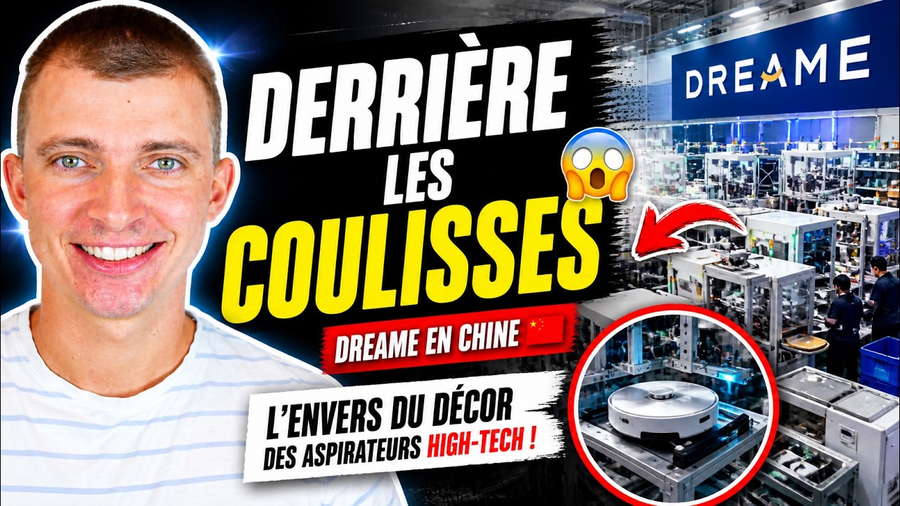 Je visite Dreame en Chine (Version Courte) : L’envers du décor des aspirateurs high-tech !