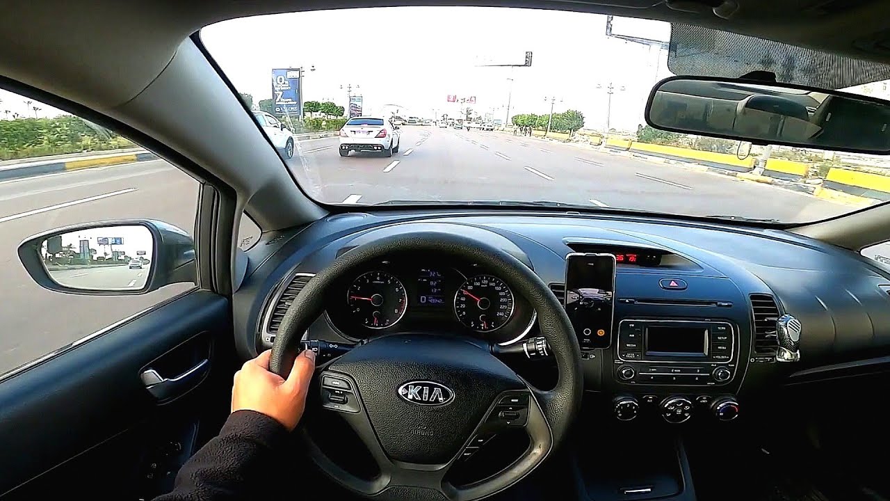 2015 Kia Cerato EX 1.6 POV test drive - acceleration test - تجربة قيادة كيا سيراتو - تجربة تسارع