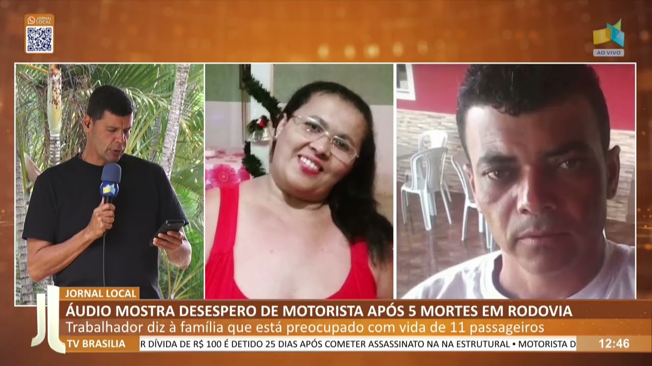 JL - Tragédia na BR-020: motorista se desespera após acidente que matou 5