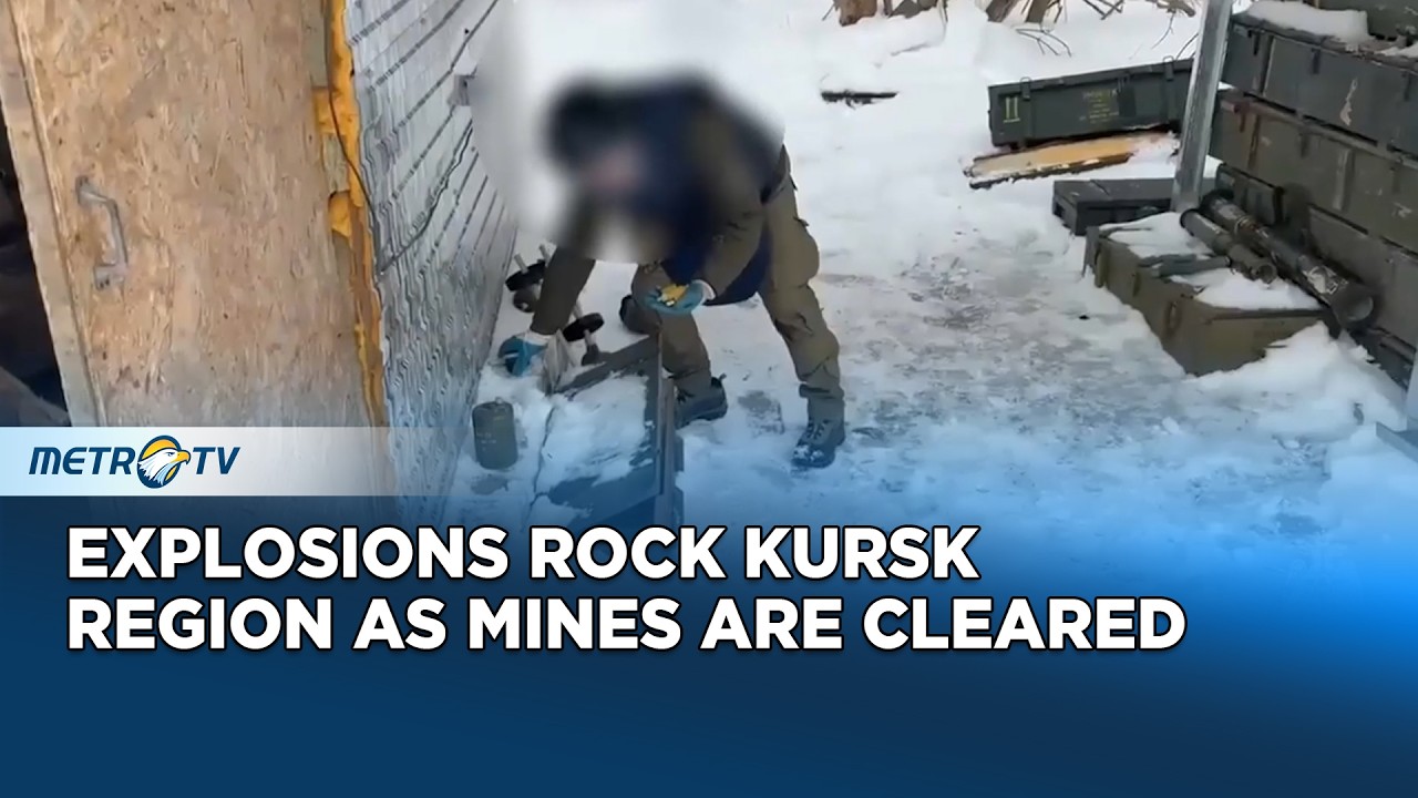 Explosive Finds in Kursk Russia’s Massive Effort to Clear Land