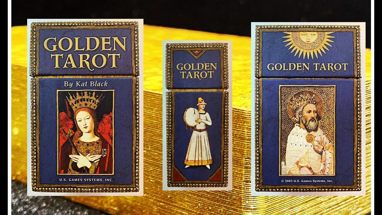 GOLDEN TAROT by Kat Black - full flip through